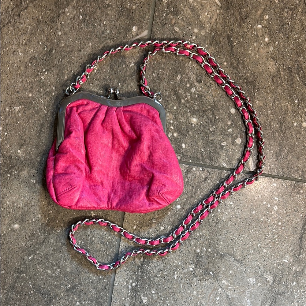 Pink chain strap crossbody, Jazza